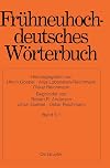 Frühneuhochdeutsches Wörterbuch 9,1 L - maszeug