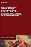 Metatexte: Erzählungen von schrifttragenden Artefakten in der alttestamentlichen und mittelalterlichen Literatur (Materiale Textkulturen, 15) (German Edition)