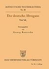 Der deutsche Abrogans : Text *ab1