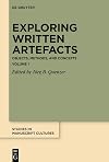 Exploring written artefacts : objects, methods, and concepts