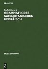 Grammatik des samaritanischen hebräisch
