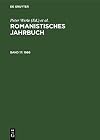 Romanistisches Jahrbuch Band 17: 1966
