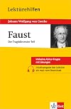 Lektürehilfen Johann Wolfgang von Goethe "Faust - Erster Teil"
