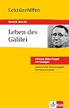 Klett Lektürehilfen : Bertolt Brecht : Leben des Galilei [2016]