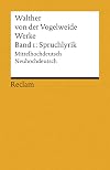 Werke 1. Spruchlyrik.
