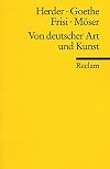 Von deutscher Art und Kunst: einige fliegende Blätter