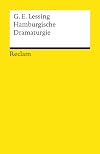 Lessing : Werke in fünf Bänden : Band 4 : Hamburgische Dramaturgie