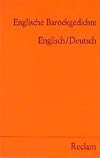 Englische Barockgedichte. Englisch und Deutsch.