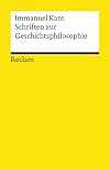 Schriften zur Geschichtsphilosophie