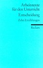 Entscheidung