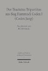 Der Tractatus Tripartitus Aus Nag Hammadi Codex I (Codes Jung)