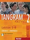 Tangram Aktuell: Kurs- Und Arbeitsbuch 2 - Lektion 5-8 MIT CD Zum Arbeitsbuch (German Edition)