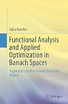 Functional analysis and applied optimization in Banach spaces : applications to non-convex variational models