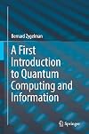 A First Introduction to Quantum Computing and Information