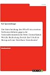 Die Entscheidung des BVerfG im zweiten Verbotsverfahren gegen die Nationaldemokratische Partei Deutschlands. Welche Bedeutung besitzt das Urteil im ... eine Streitbare Demokratie? (German Edition)