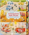 Unterwegs durch Stadt und Land: Mein großes Fahrzeug-Wimmelbuch. Ab 30 Monate