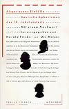 Abgerissene Einfälle : deutsche Aphorismen des 18. Jahrhunderts