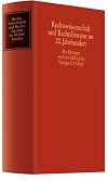 Rechtswissenschaft und Rechtsliteratur im 20. Jahrhundert