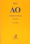 Abgabenordnung: einschließlich Steuerstrafrecht (Gelbe Erläuterungsbücher)