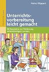 Unterrichtsvorbereitung leicht gemacht