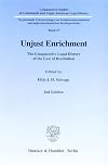 Unjust enrichment : the comparative legal history of the law of restitution