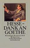 Dank an Goethe