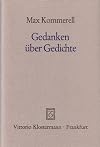 Gedanken über Gedichte