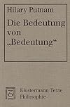 Die Bedeutung von "Bedeutung"