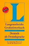 Langenscheidts Großwörterbuch: Deutsch als Fremdsprache