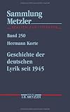 Geschichte der deutschen Lyrik seit 1945