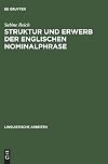 Struktur und erwerb der englischen nominalphrase