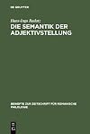Die Semantik der Adjektivstellung eine kognitive Studie zur Konstruktion im Spanischen, Französischen und Italienischen