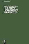NS-Recht in historischer Perspektive (Kolloquien Des Instituts Feur Zeitgeschichte)