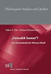"Verteufelt human"? : zum Humanitätsideal der Weimarer Klassik