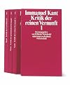 Critique of Pure Reason / Critique of Practical Reason / Critique of Judgment