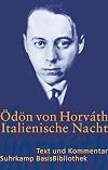 Suhrkamp BasisBibliothek : Horv&aacute;th : Italienische Nacht