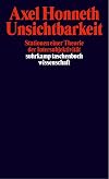 Unsichtbarkeit : Stationen einer Theorie der Intersubjektivität