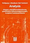 Analysis Integral- und Differentialrechnung, gewöhnliche Differentialgleichungen, komplexe Funktionentheorie