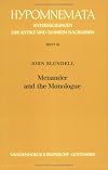 Menander and the monologue