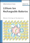 Lithium ion rechargeable batteries