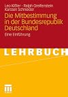 Die Mitbestimmung in der Bundesrepublik Deutschland eine Einführung