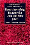 Deutschsprachige Literatur der 70er und 80er Jahre