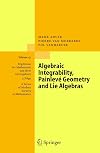 Algebraic integrability, Painlevé geometry and Lie algebras