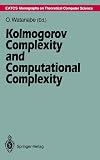 Kolmogorov Complexity and Computational Complexity