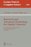 Research and advanced technology for digital libraries: 1st European Conference, ECDL '97, Pisa, Italy