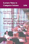 Research and Advanced Technology for Digital Libraries: Third European Conference, ECDL'99, Paris, France, September 22-