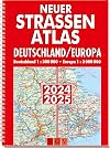 Neuer Straßenatlas. Deutschland/Europa 2024/2025.