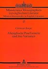 Altenglische Paarformeln und ihre Varianten (Munster monographs on English literature) (German Edition)