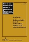 Die Übertragbarkeit der Keck-Rechtsprechung des EuGH auf die Niederlassungsfreiheit
