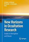 New Horizons in Occultation Research Studies in Atmosphere and Climate